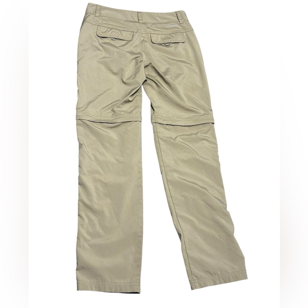 Columbia Tan Detachable Pants Wms Size 6 lightweight with Advanced Repellency - Picture 5 of 9